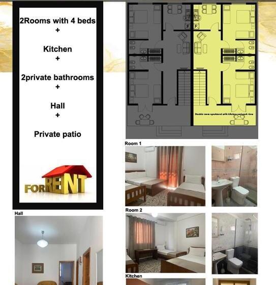 可看到停车场的标准间, Vila M Vera Rooms With Kitchen And Apartments