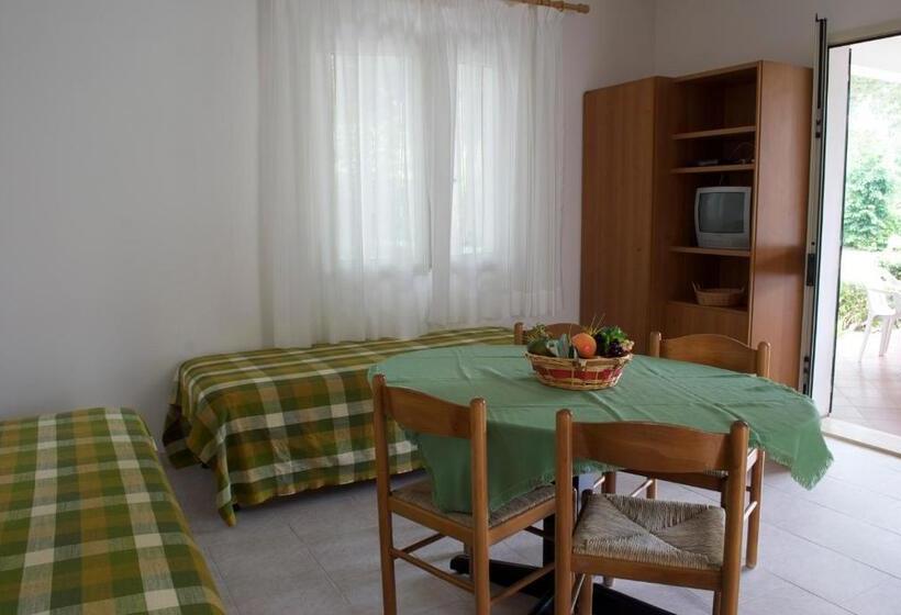 Апартаменты 1 Спальня, Residence Hotel Baia Del Sole