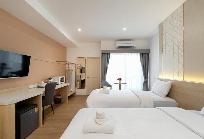 غرفة ديلوكس, Riski Residence Ngamwongwan