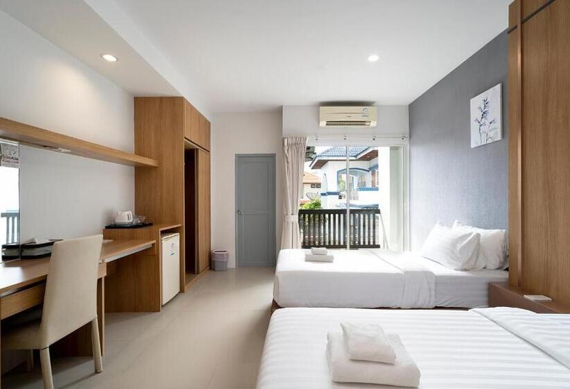 غرفة قياسية, Riski Residence Ngamwongwan