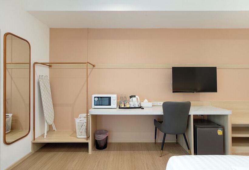 غرفة ديلوكس, Riski Residence Ngamwongwan