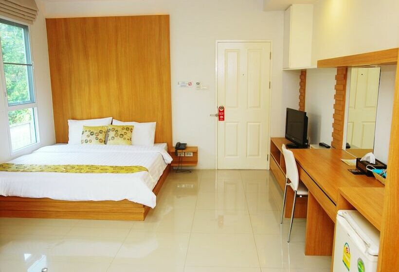 غرفة ديلوكس, Riski Residence Ngamwongwan