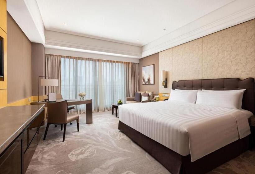 חדר קלאב עם מיטת קינג, Midtown Shangri La, Hangzhou   Around 5 Minutes Walking Distance To West Lake