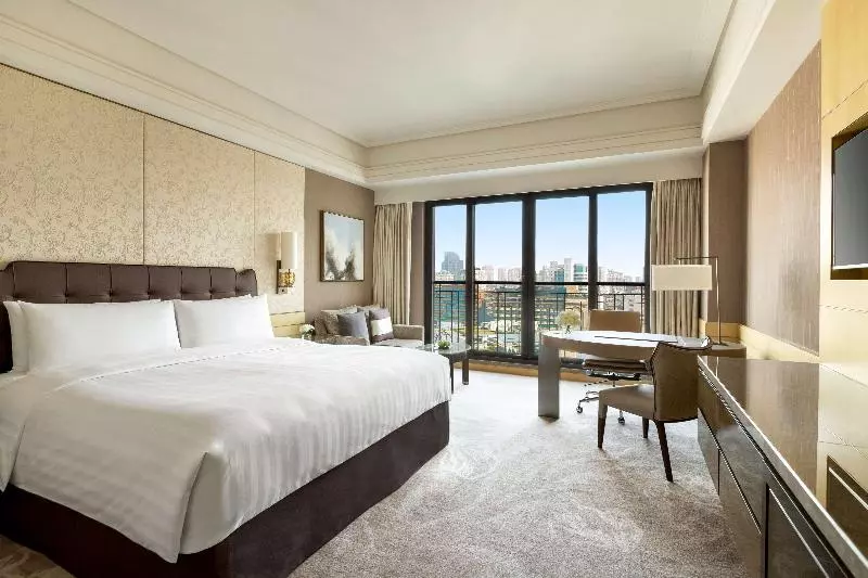 キングサイズベッドのデラックスルーム, Midtown Shangri La, Hangzhou   Around 5 Minutes Walking Distance To West Lake
