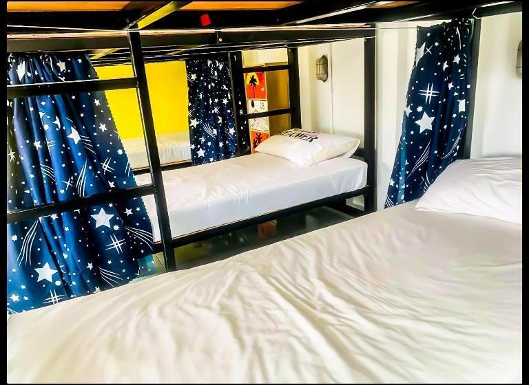 共用房间的床, See Sea Backpackers House