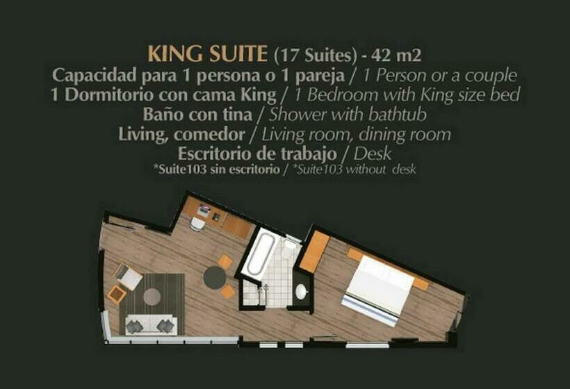 اتاق لوکس با تخت بزرگ, Casa Grande Suites
