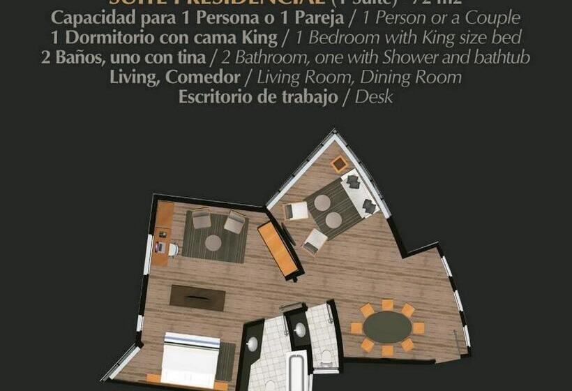 سوئیت پرزیدنت, Casa Grande Suites