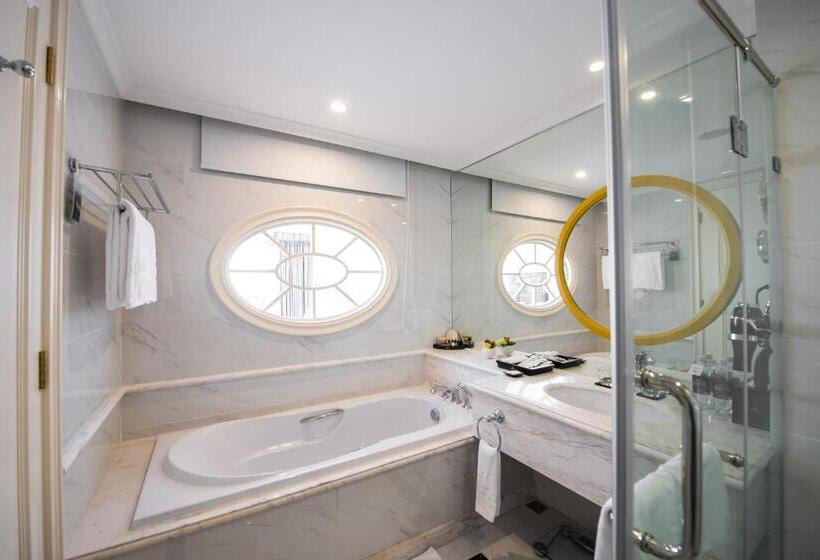 디럭스 룸 바다 전망, Vinpearl Resort & Spa Ha Long