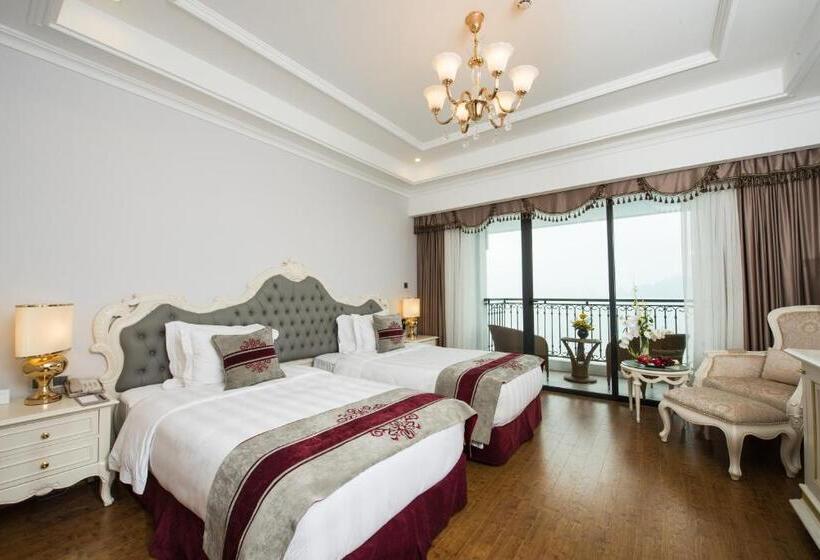 디럭스 룸 바다 전망, Vinpearl Resort & Spa Ha Long