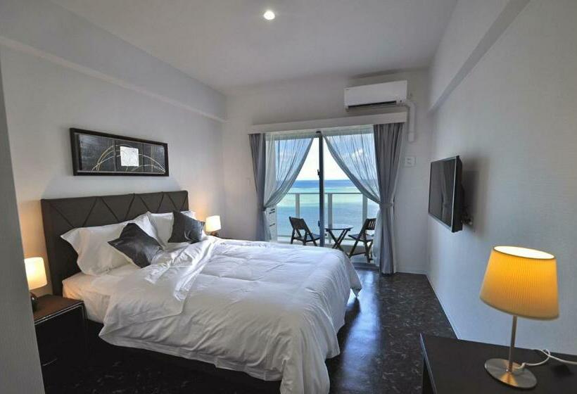 חדר סטנדרט נוף לים, Beach Front Tower Mihama By Dsh