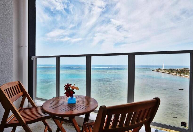 חדר סטנדרט נוף לים, Beach Front Tower Mihama By Dsh