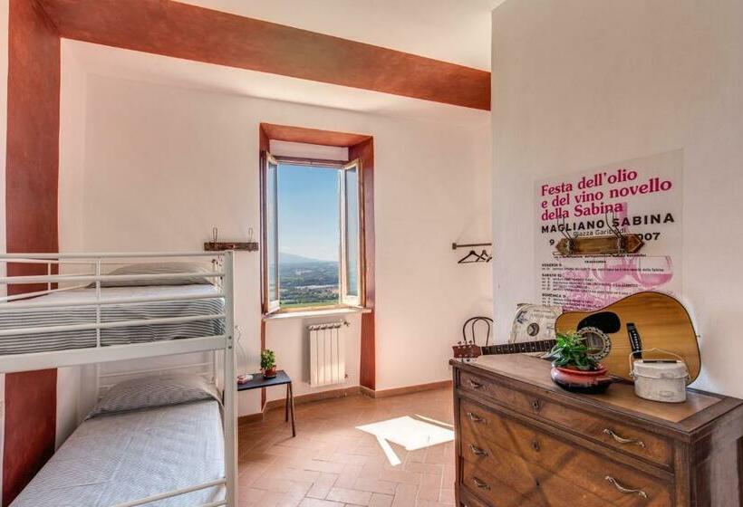 سرير فى غرفة مشتركه, Ecostello Magliano Sabina