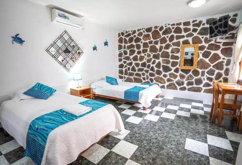 プールの見えるデラックスルーム, Maidith Galapagos Inn