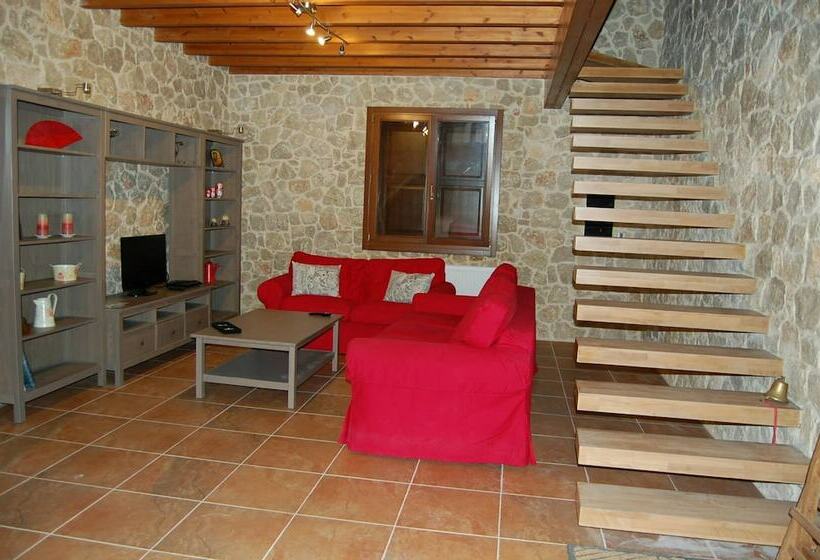 דירת דופלקס בת חדר שינה 1, Pyrgos Luxury Country Home