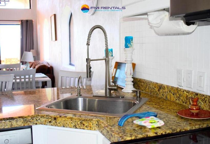 침실 1개 바다 전망 아파트, Marina Pinacate B 101