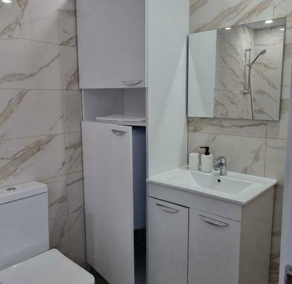 آپارتمان 1 خوابه با چشم‌انداز دریا, Olimp Sea View Apartments Etajul 11