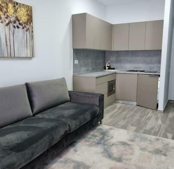 آپارتمان 1 خوابه با چشم‌انداز دریا, Olimp Sea View Apartments Etajul 11