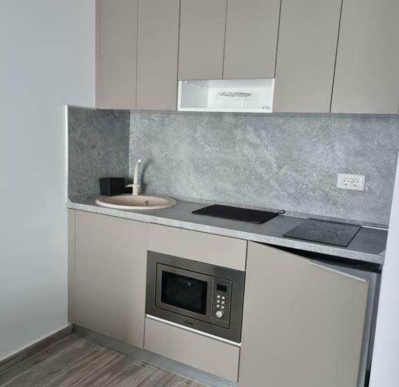 آپارتمان 1 خوابه با چشم‌انداز دریا, Olimp Sea View Apartments Etajul 11