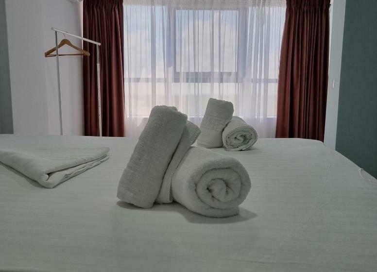 آپارتمان 1 خوابه با چشم‌انداز دریا, Olimp Sea View Apartments Etajul 11