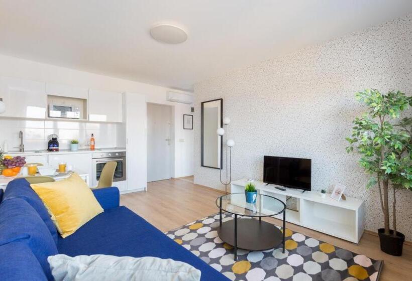 침실 1개 아파트, Pauzo Balaton