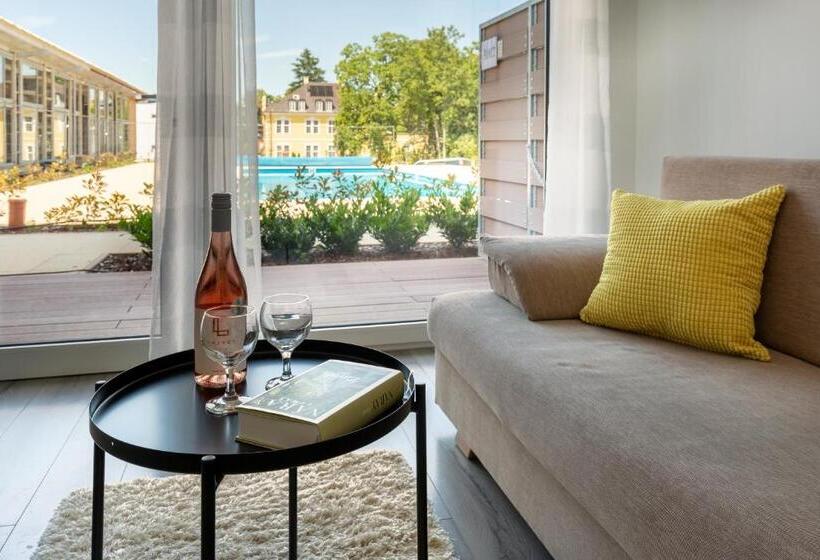 침실 1개 테라스 아파트, Pauzo Balaton