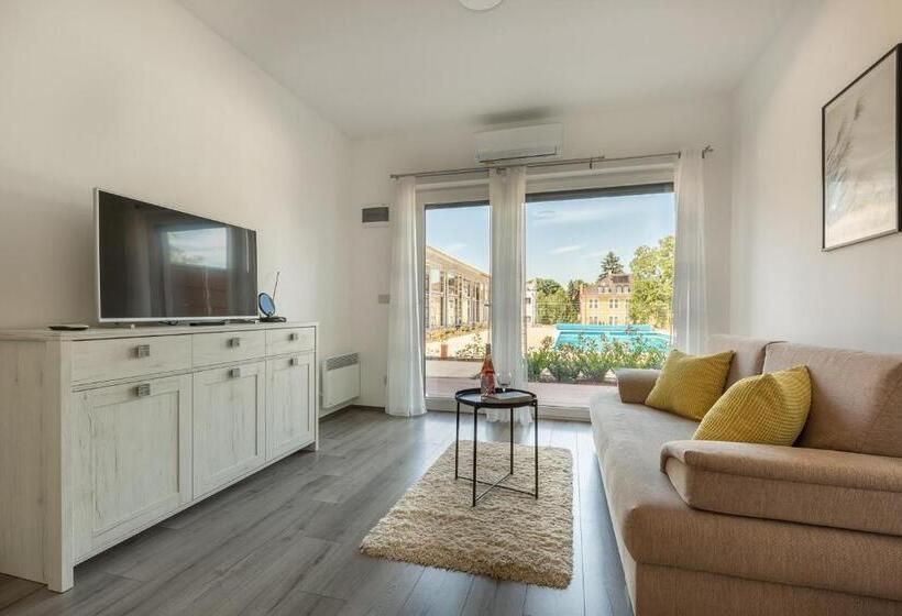 침실 1개 테라스 아파트, Pauzo Balaton