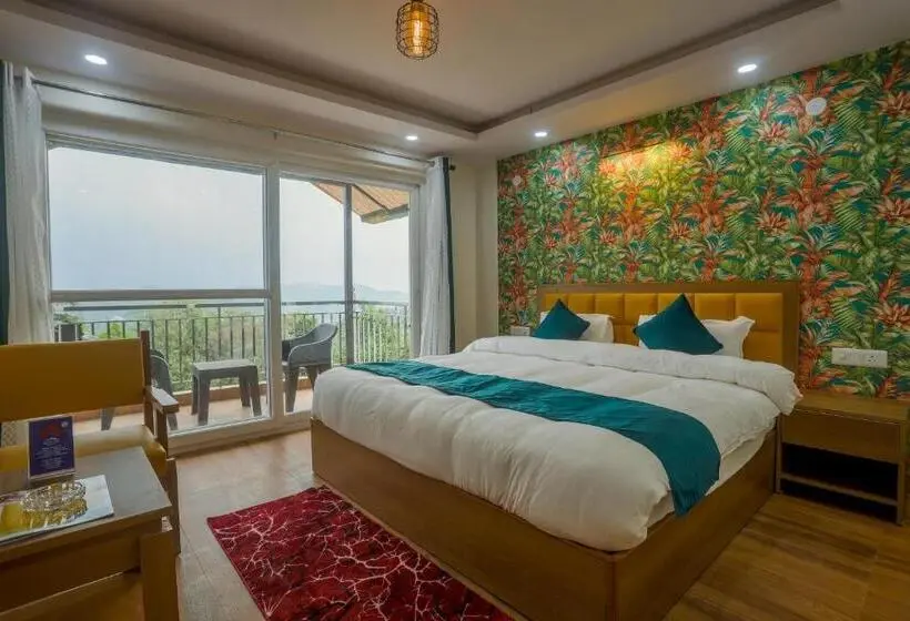 Deluxe Room Mountain View, Mukteshwar Treat Resort