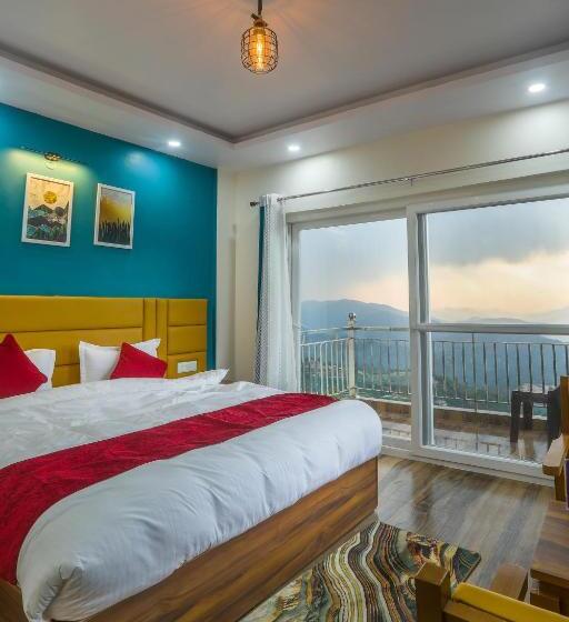 חדר דלוקס עם נוף להרים, Mukteshwar Treat Resort