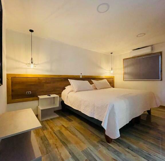 غرفة ديلوكس سرير كينج, Residencial Victoria Said Deluxe