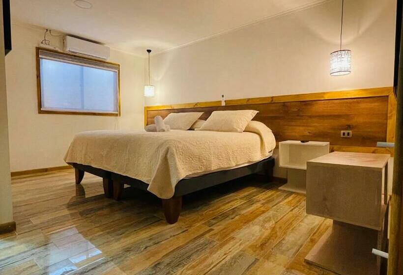 غرفة ديلوكس سرير كينج, Residencial Victoria Said Deluxe