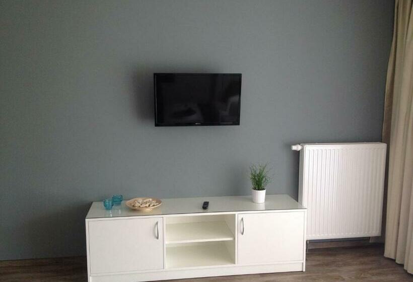 침실 1개 발코니 아파트, Aparthotel Am Heidensee