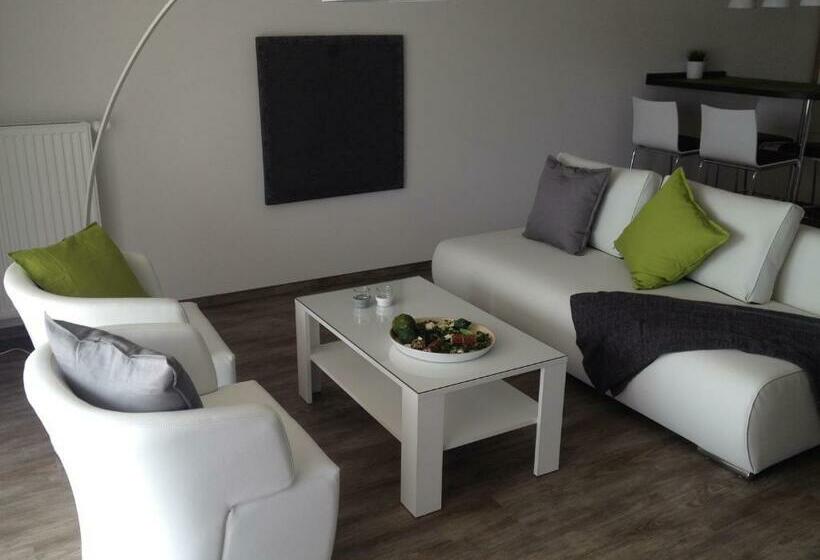 침실 1개 발코니 아파트, Aparthotel Am Heidensee