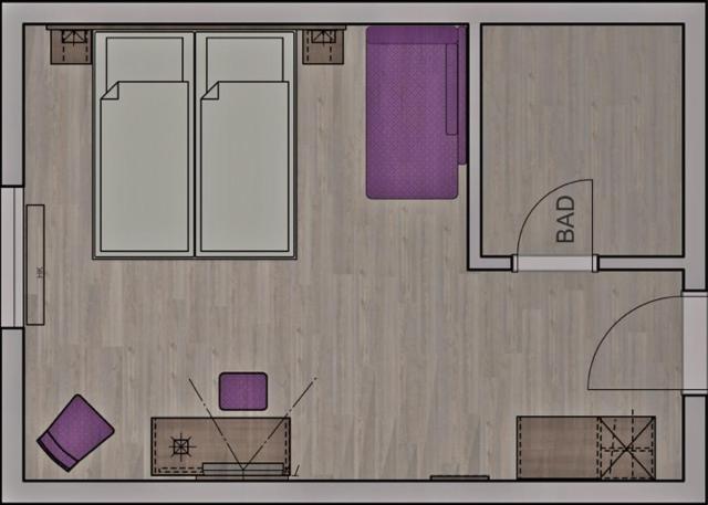 スタンダードトリプルルーム, Bamberg Inn