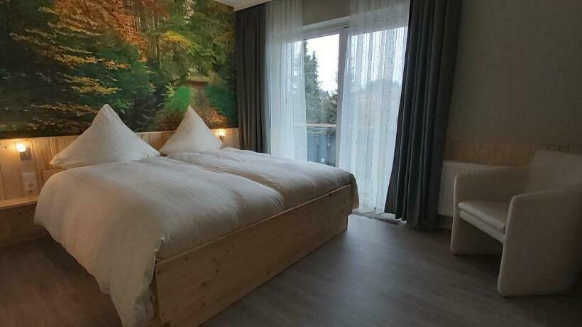 غرفة قياسية مزوَّدة بشُرفة, Pension Haus Petra