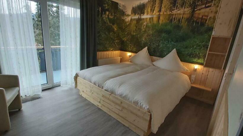 غرفة قياسية مزوَّدة بشُرفة, Pension Haus Petra