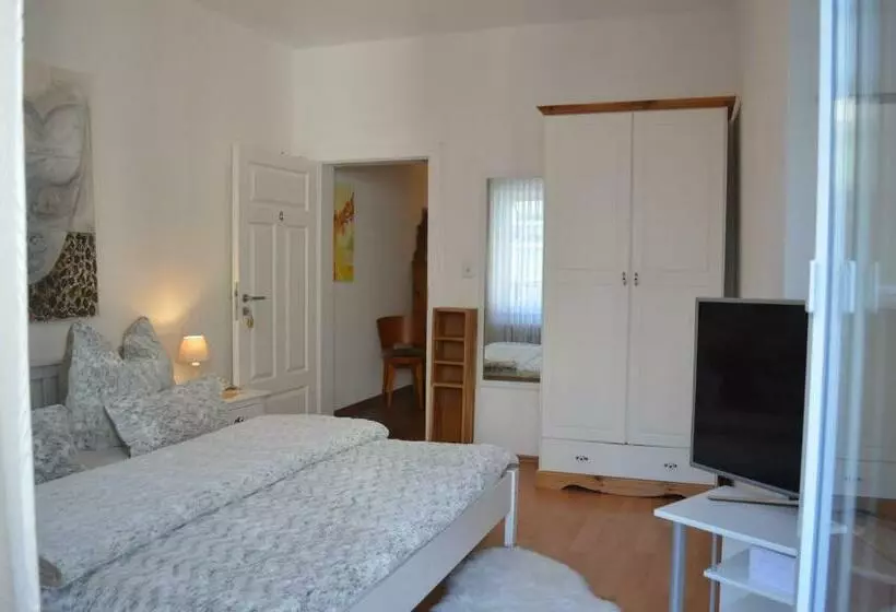 Standard-huone Parveke, Ulrike S Pension Am Kurpark