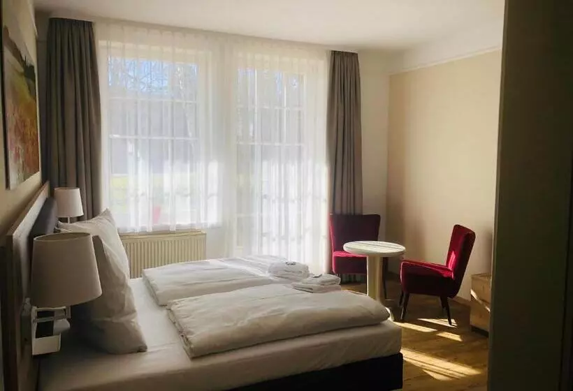 テラス付きスタンダードルーム, Landhotel Gutshof Im Oertzetal In Oldendorf, Südheide