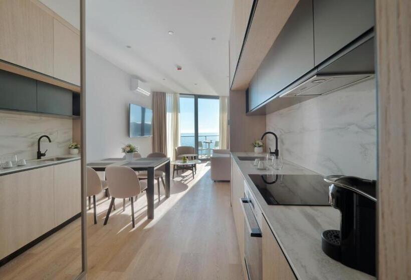 آپارتمان لوکس 1 خوابه, Sea Star Budva