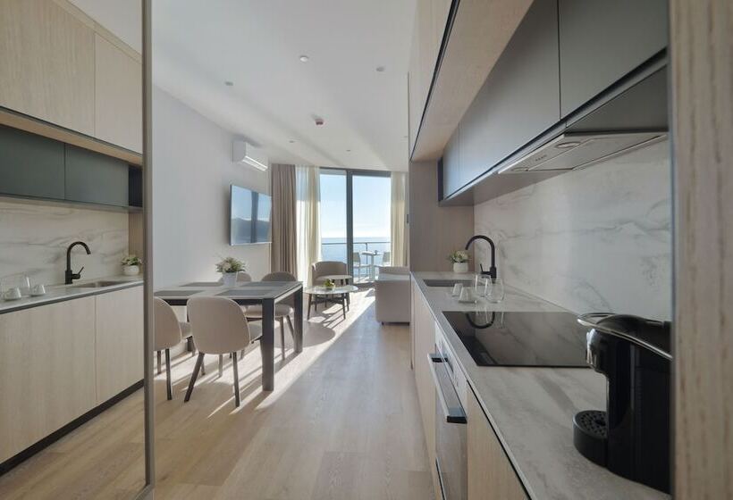 آپارتمان لوکس 1 خوابه, Sea Star Budva