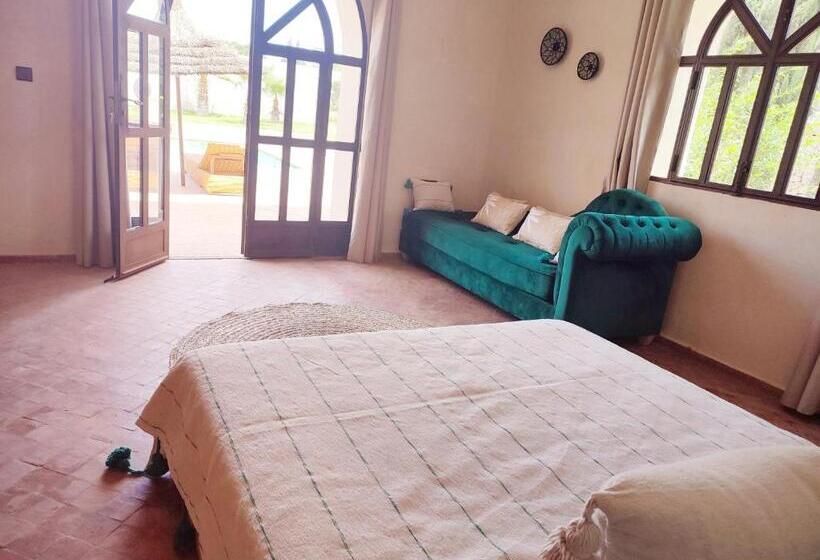 Habitación Estándar Vista Piscina, Riad Bini Ddik