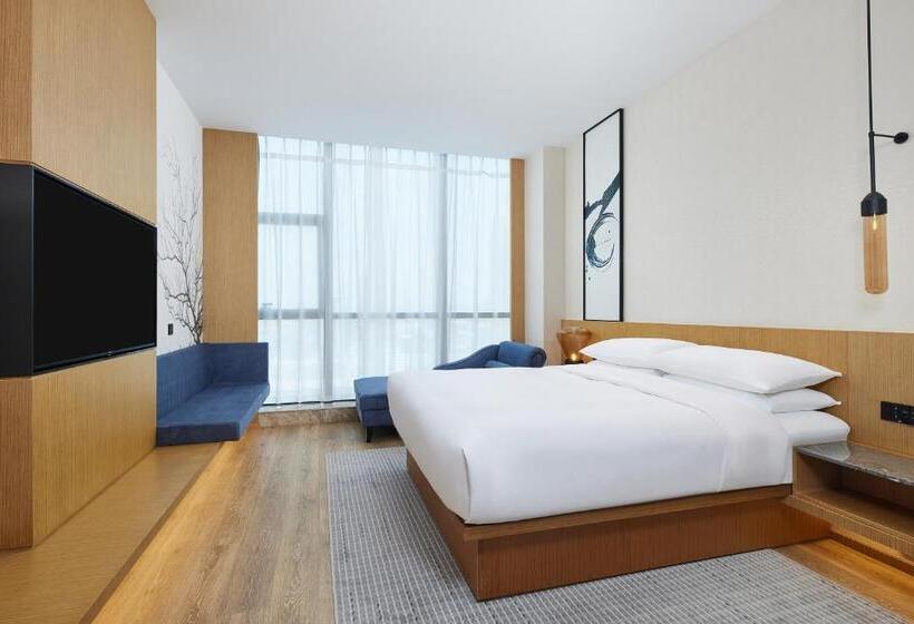 סוויטה עם נוף לעיר, Fairfield By Marriott Zibo