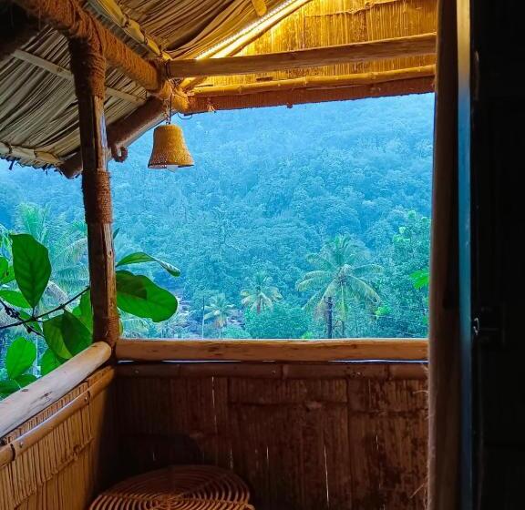 Семейный Номер, Fab   Bamboo Hut With Open Shower