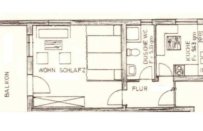 Apartamento 1 Quarto, Gästehaus Finkel