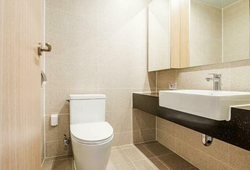 חדר סופריור צדדי נוף לים, Sokcho I Park Suite Hotel & Residence