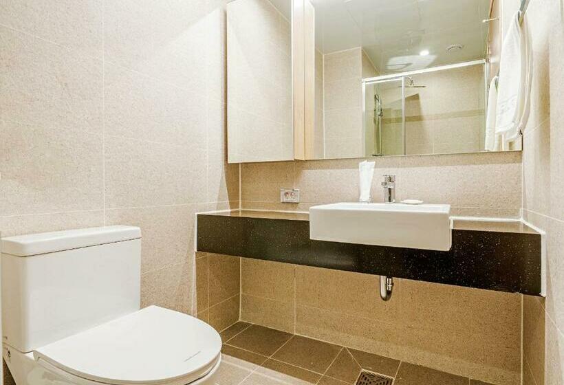 חדר דלוקס צדדי נוף לים, Sokcho I Park Suite Hotel & Residence