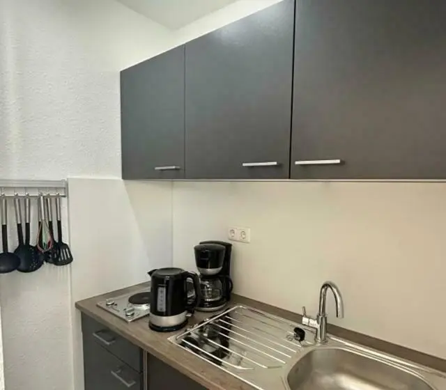 Huoneisto 1 Makuuhuone, Ferienpark Buntspecht Apartment A