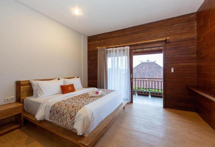 חדר סטנדרט עם מרפסת, Paisa Ubud