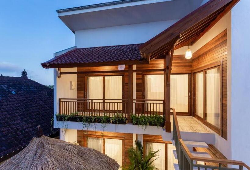 חדר סטנדרט עם מרפסת, Paisa Ubud