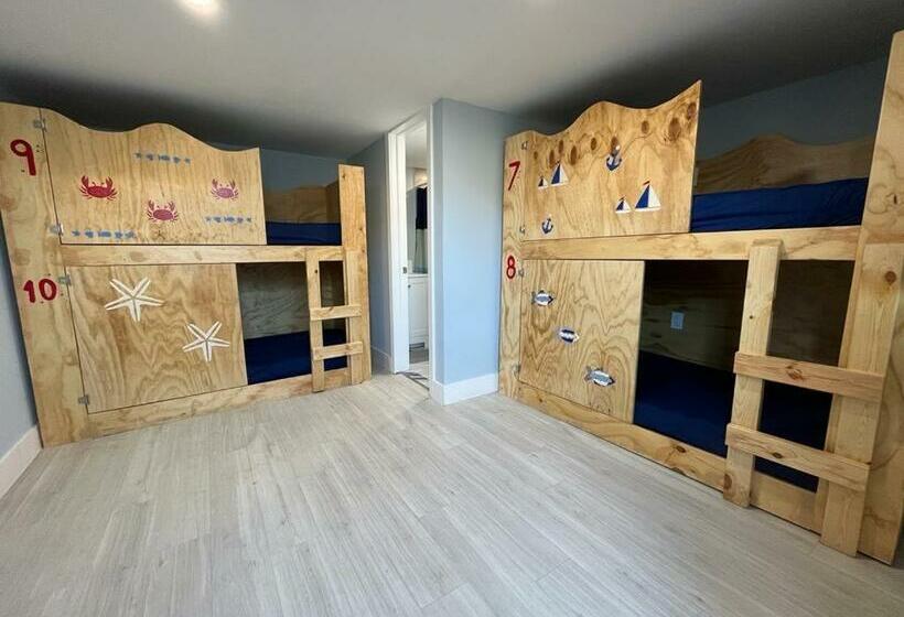 Cama em Quarto Compartilhado, Blue Little Havana