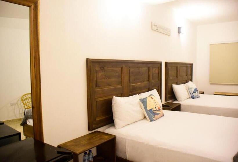 اتاق استاندارد با 2 تخت دوبل, Hostal Marina Samana